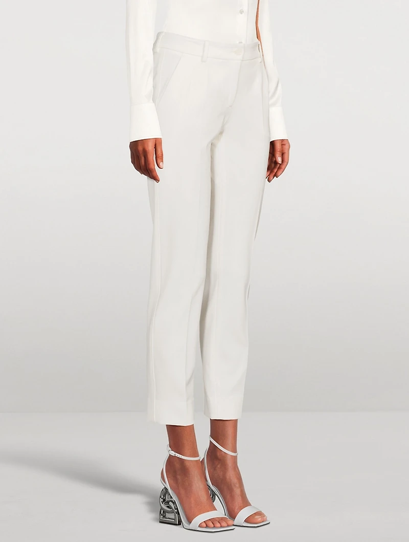 Stretch-Wool Trousers