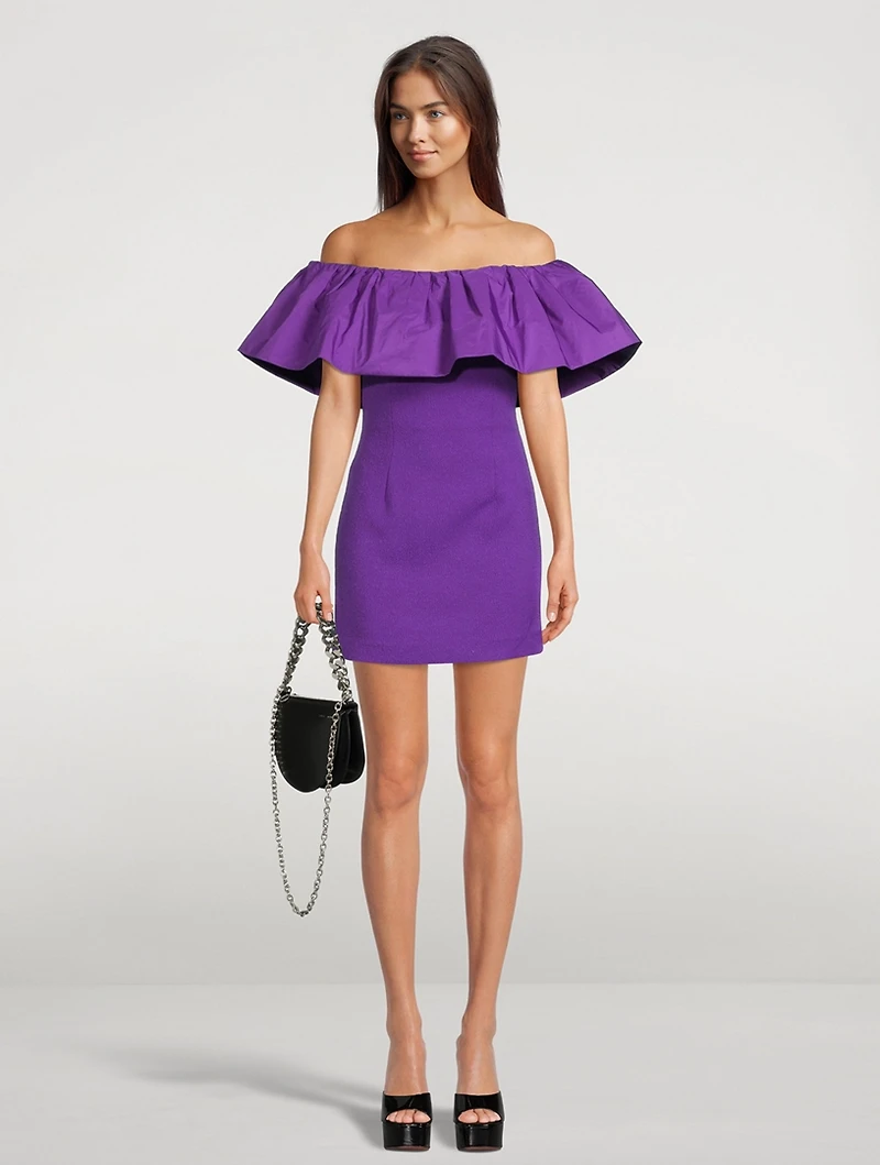 Rumi Off-Shoulder Mini Dress