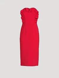 Scarlett Strapless Midi Dress