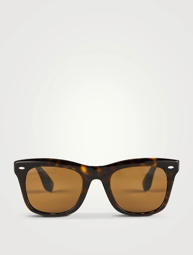Oliver Peoples x Brunello Cucinelli Mr. Brunello Square Sunglasses
