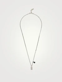 G Cube Pendant Necklace