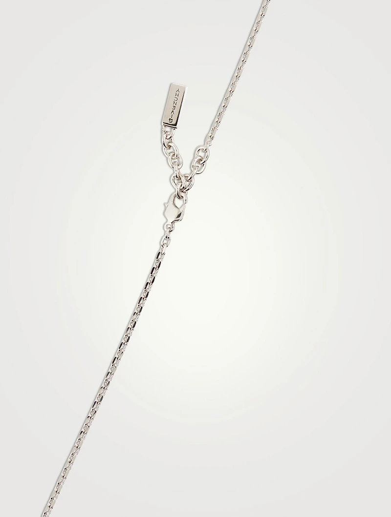 G Cube Pendant Necklace