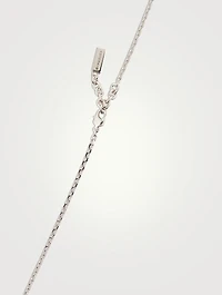 G Cube Pendant Necklace