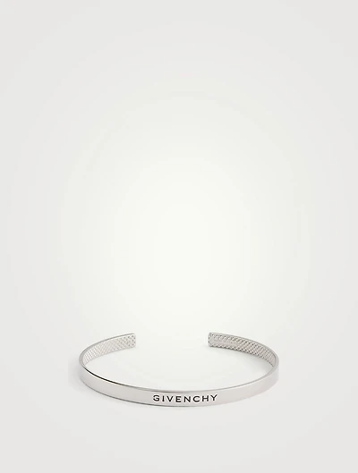 Thin Logo Cuff Bracelet