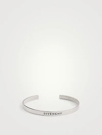 Thin Logo Cuff Bracelet