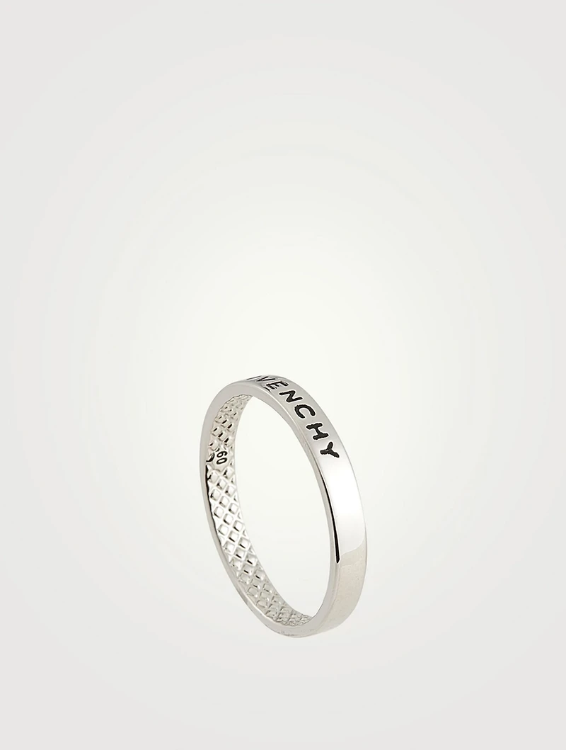 Thin Logo Ring