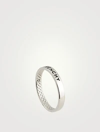 Thin Logo Ring