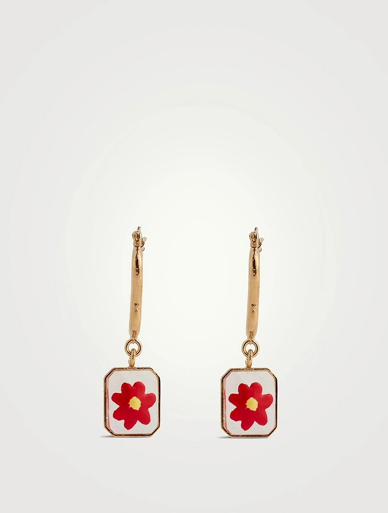 Daisy Glass Earrings