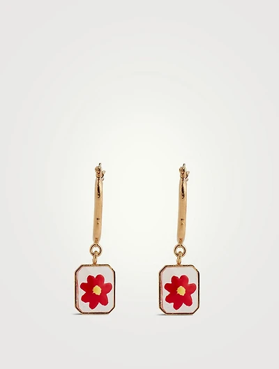 Daisy Glass Earrings