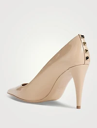 Rockstud Leather Pumps