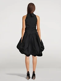 Technical Cotton Wrapped Dress