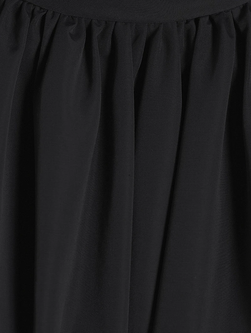 Technical Cotton Wrapped Dress
