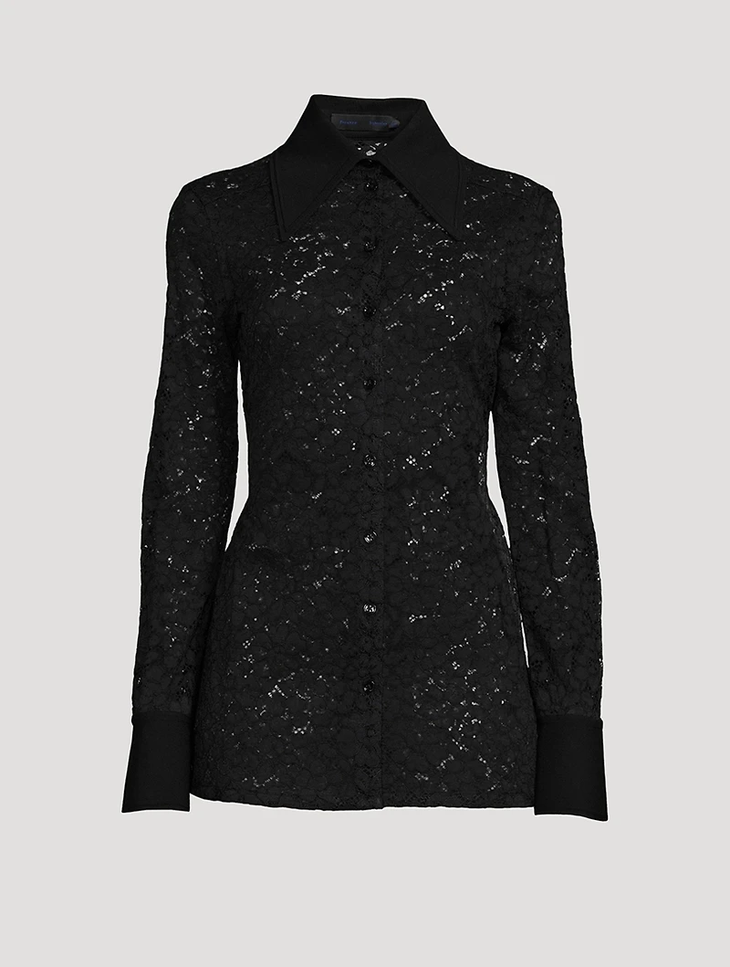 Stretch Lace Shirt