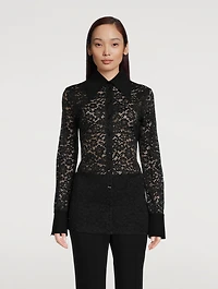 Stretch Lace Shirt