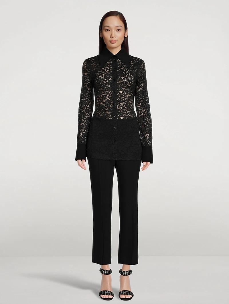 Stretch Lace Shirt