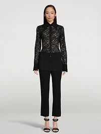 Stretch Lace Shirt