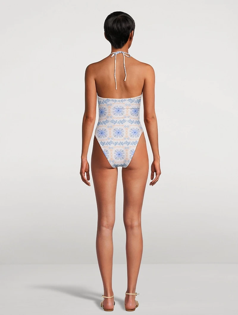 Sándalo Printed One-Piece Swimsuit