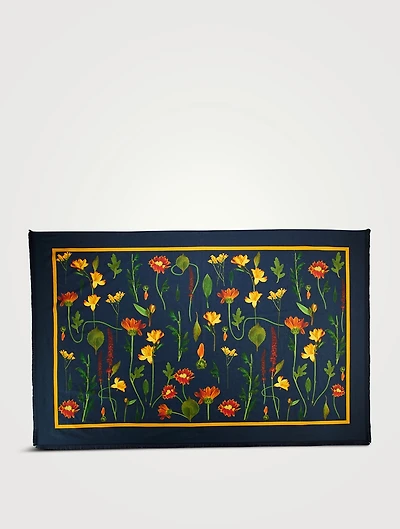Orquídea Pareo In Floral Print