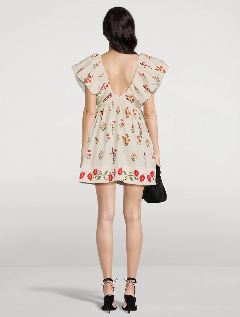 Horizonte Mini Dress Floral Print
