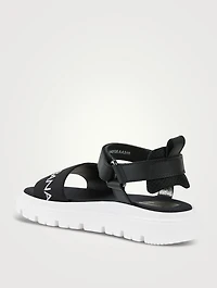 Big Kids Leather Velcro Sandals