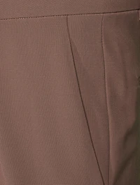 Wool Straight-Leg Pants