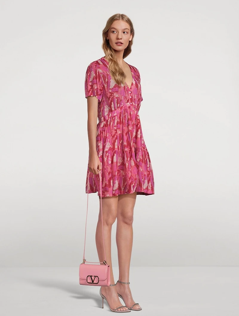 Talita Cotton And Modal Mini Dress