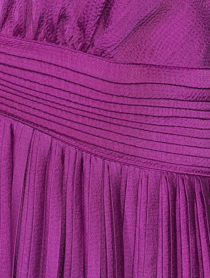Wasta V-Neck Long Dress