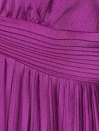 Wasta V-Neck Long Dress