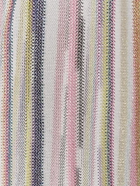 Short Kaftan Stripe Print