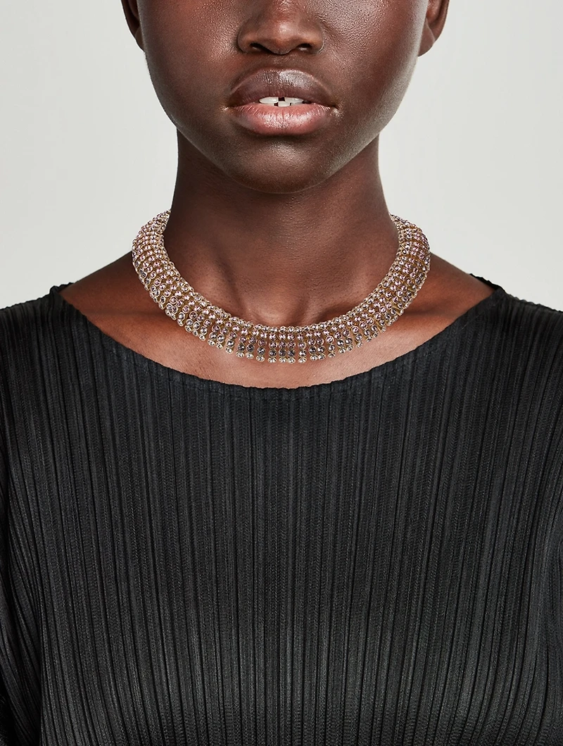 Disco Crystal Necklace
