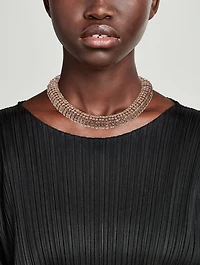Disco Crystal Necklace