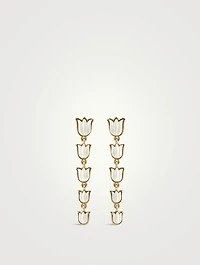 Tulip Pearl Earrings