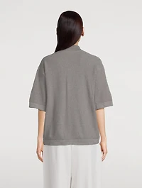 Unisex Mesh Polo Shirt