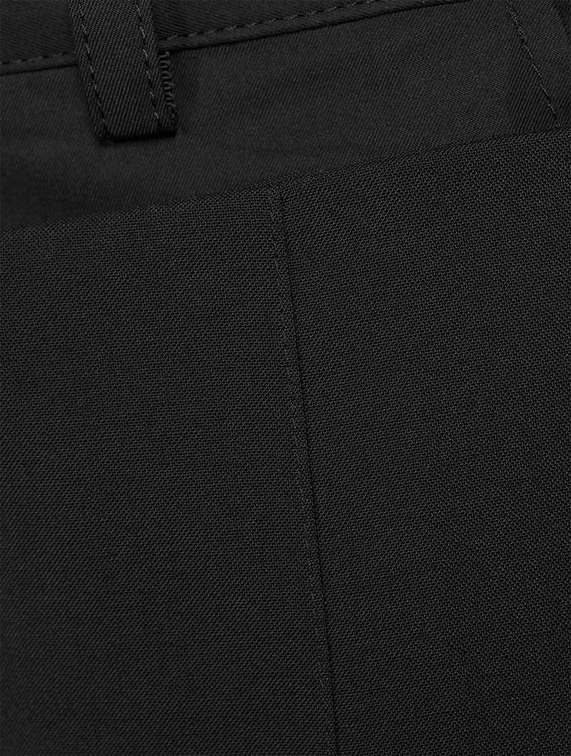 Suiting Mix Pleated Shorts