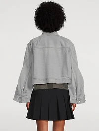 Bell-Sleeve Denim Jacket