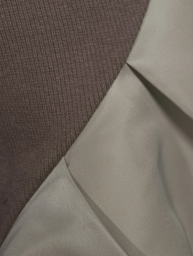 Bell-Sleeve Jersey Sweater