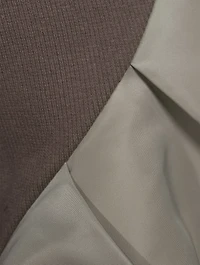Bell-Sleeve Jersey Sweater