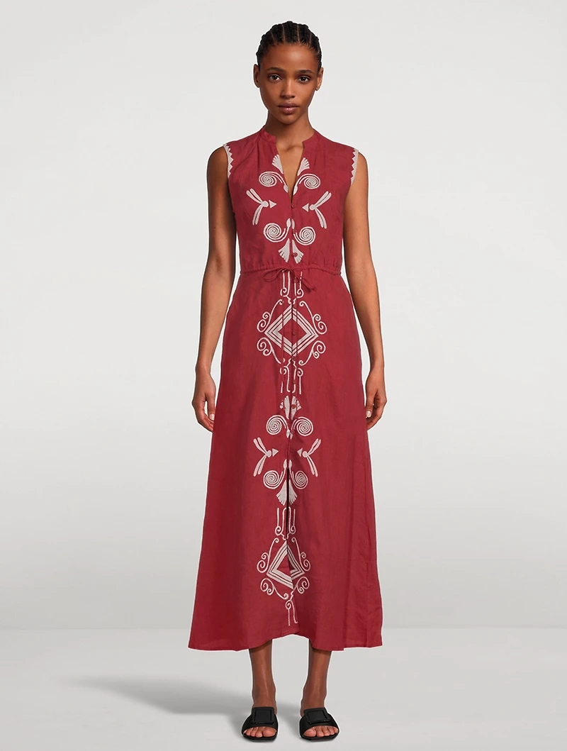 Yvonne Sleeveless Maxi Dress