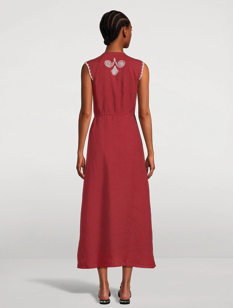 Yvonne Sleeveless Maxi Dress