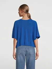 Domino Cropped Cardigan