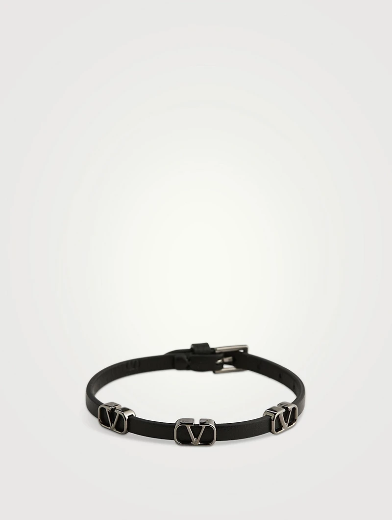 VLOGO Leather Bracelet