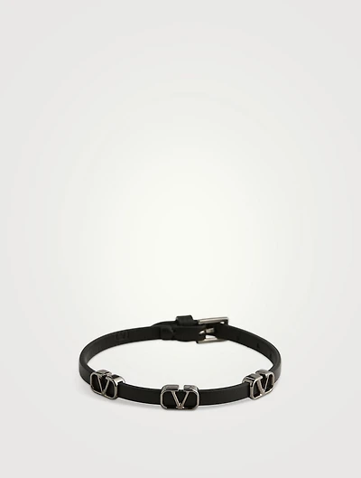 VLOGO Leather Bracelet