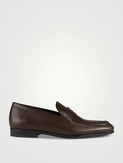 Leather Penny Loafers