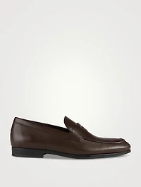 Leather Penny Loafers