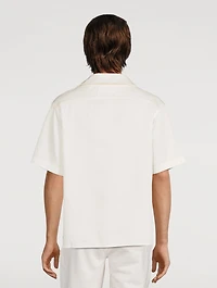 Cotton Snap-Button Shirt