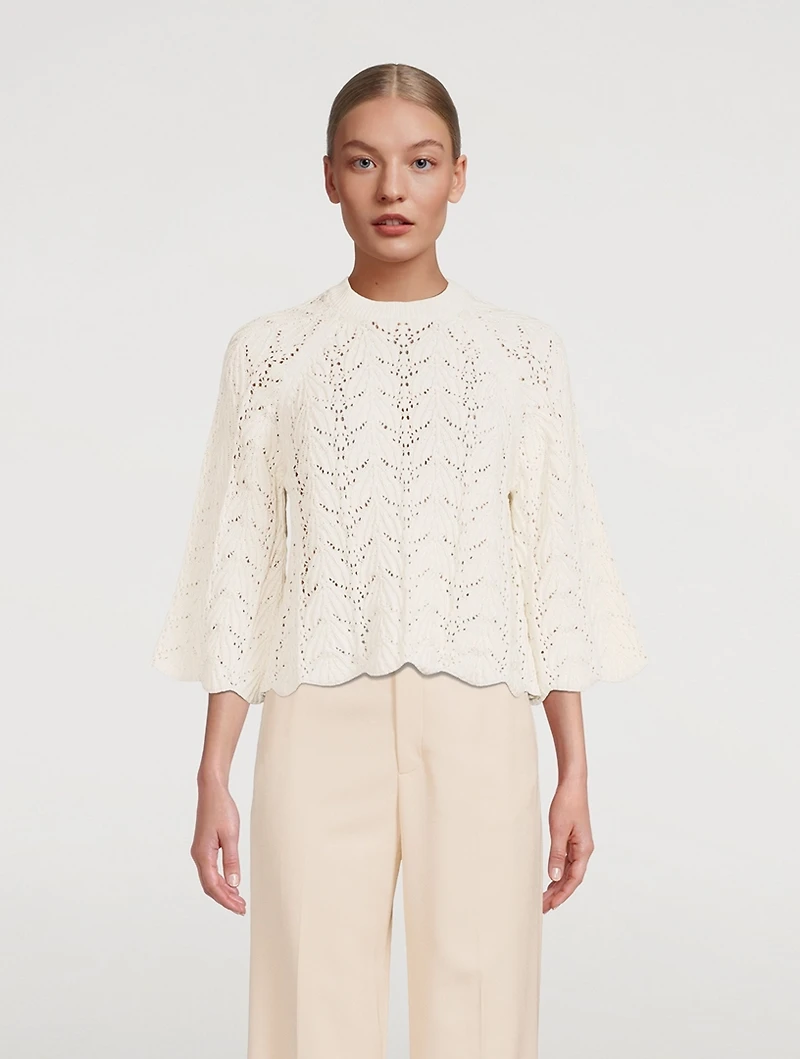 Cabra Crochet Top