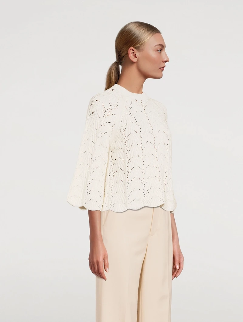 Cabra Crochet Top