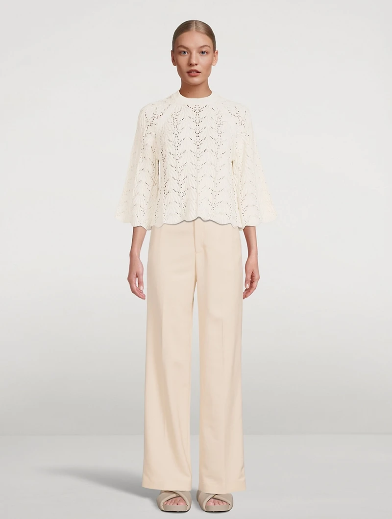 Cabra Crochet Top