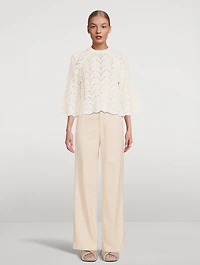 Cabra Crochet Top