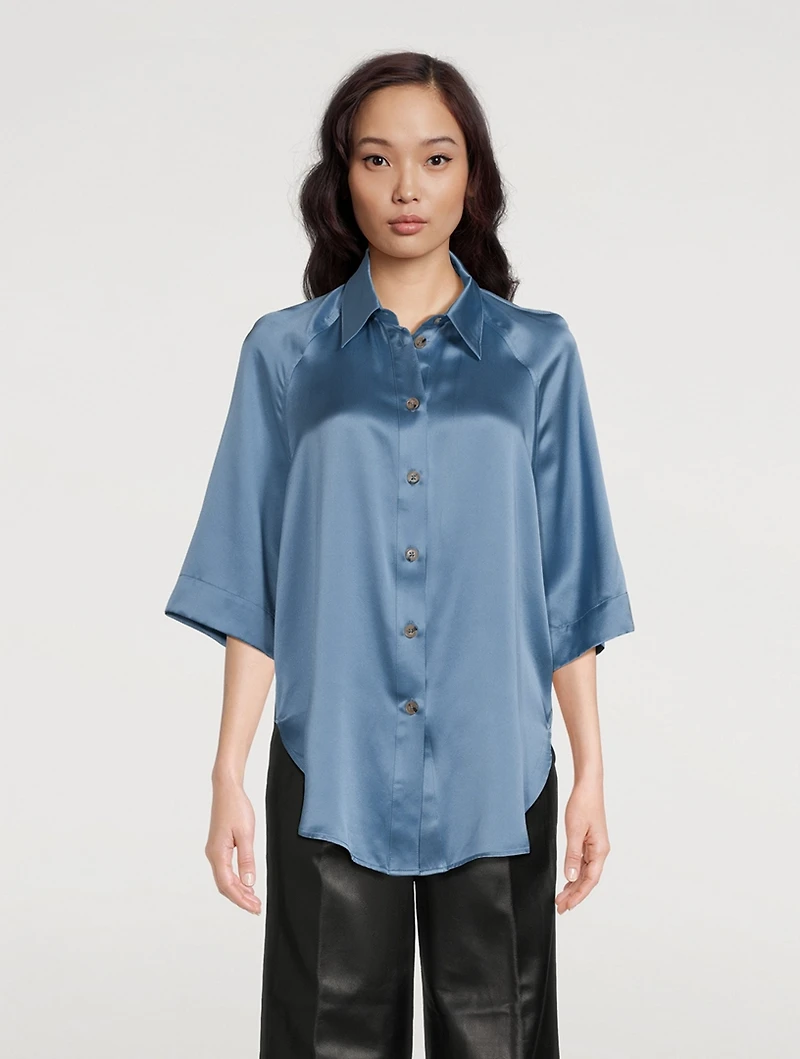 Datia Silk Satin Shirt